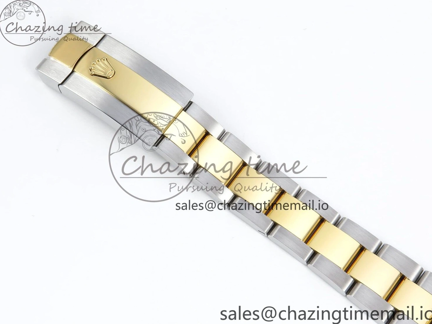 MiroTime 0511 Cozy DateJust 31 278273 ARF 1:1 Best Edition 904L Steel Gray Roman Diamonds Dial on SS YG Oyster Bracelet ETA 575